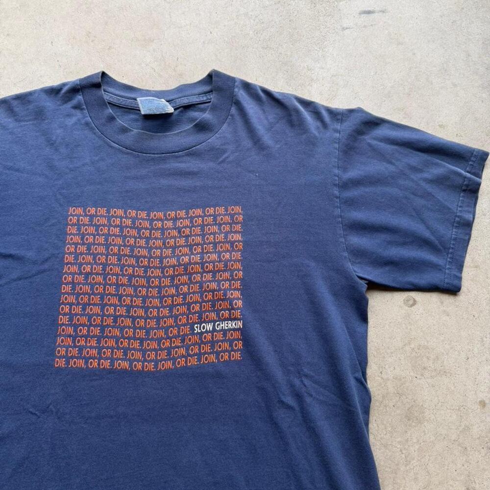 Vintage slow gherkin band tee